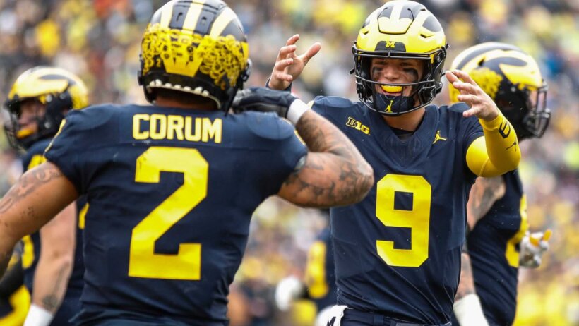 Michigan is a 4.5-point road favorite over Penn State.