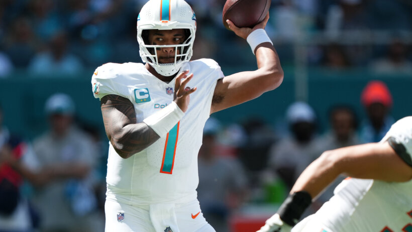 In the straight up Week 7 NFL picks, Tua Tagovailoa and the Miami Dolphins are 2.5-point road underdogs against the Philadelphia Eagles.