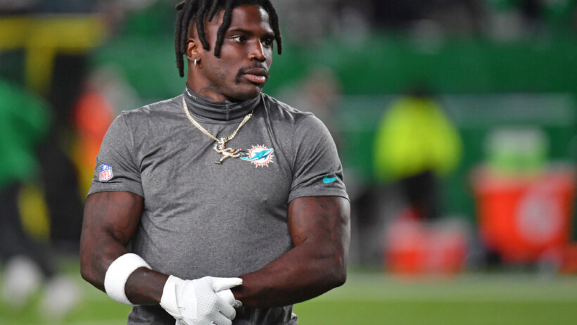 Miami Dolphins WR Tyreek Hill.
