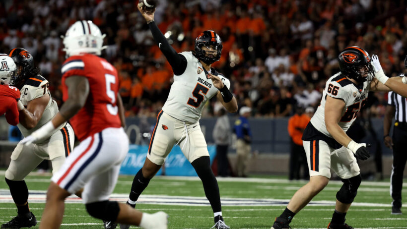 Oregon State is a 13.5-point road favorite over Colorado.