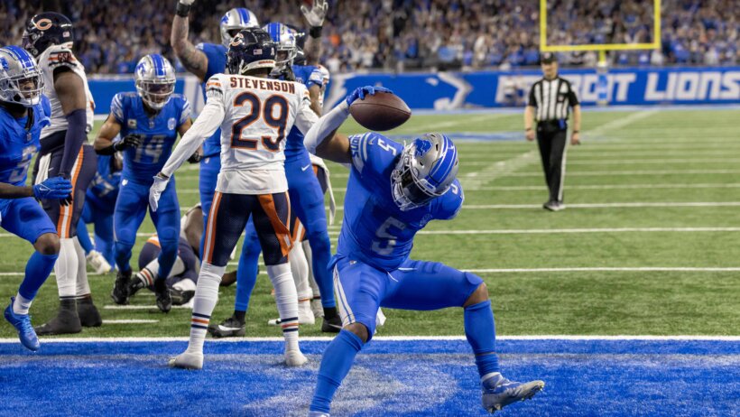 The rushing yardage total for Detroit RB in the Packers vs Lions player props is set at 68.5 yards.