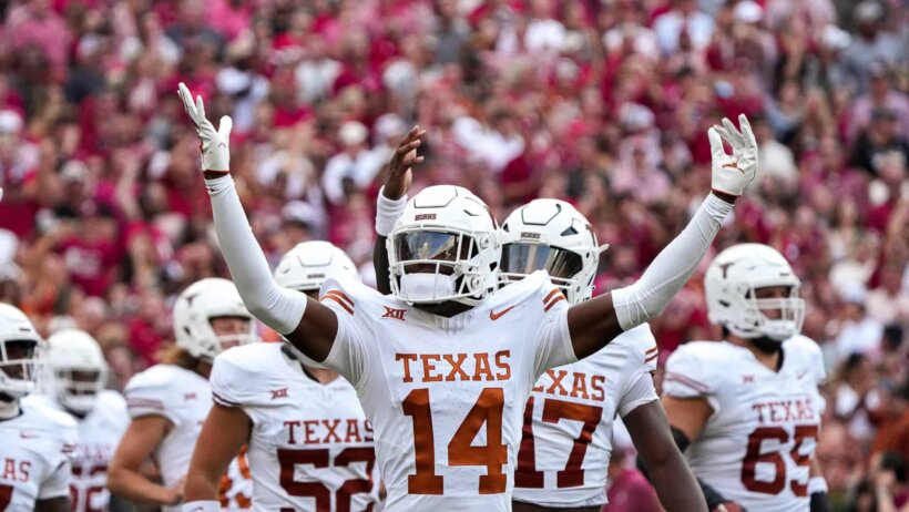 Texas is a 15-point favorite over Oklahoma State in the Big 12 championship game.