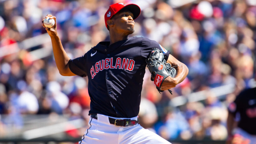 Cleveland Guardians pitcher Triston McKenzie