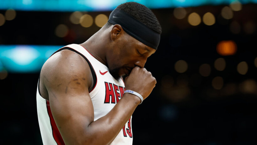 Miami Heat vs. Boston Celtics in 2024 NBA playoffs.