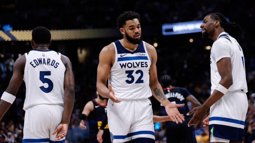 Karl Anthony Towns of the Timberwolves.