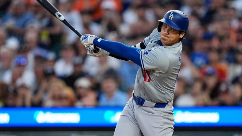 L. A. Dodgers designated hitter Shohei Ohtani
