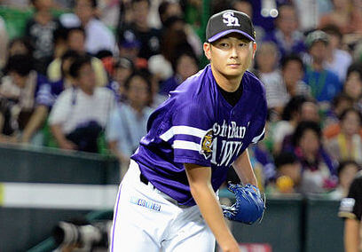 Fukuoka Hawks right-hander Akira Niho.