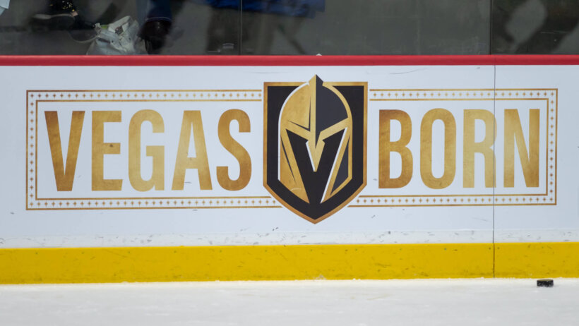 The boards at T-Mobile Arena, home of the Vegas Golden Knights