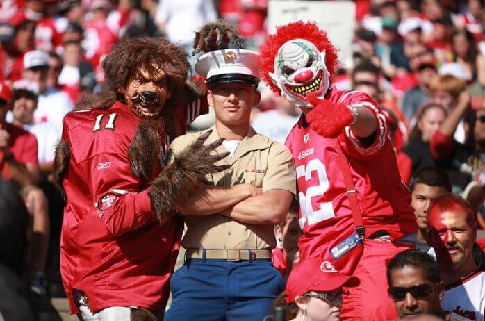San Francisco 49ers fans