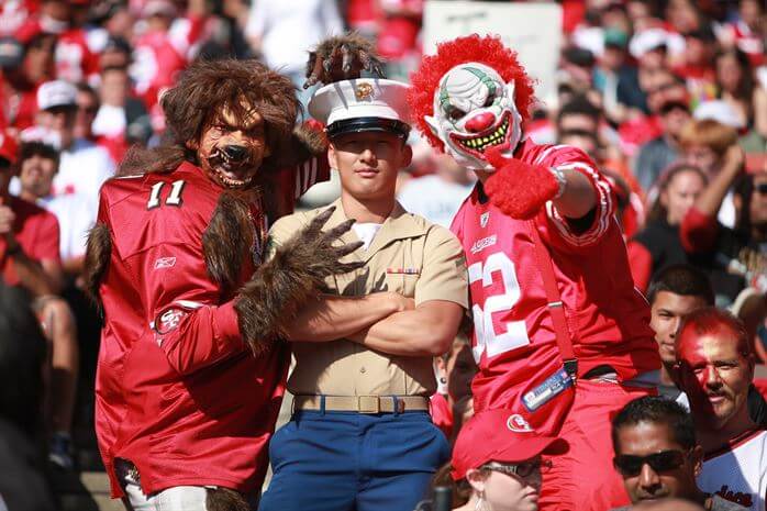 San Francisco 49ers fans