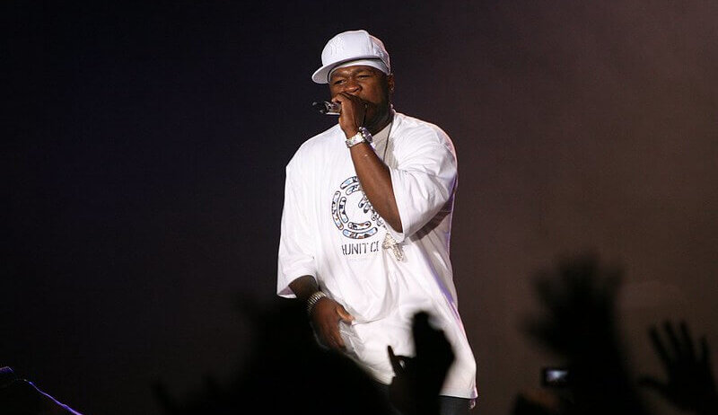 50 Cent rapping