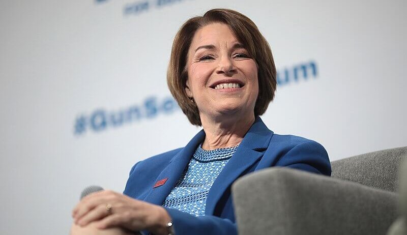 Amy Klobuchar speaking