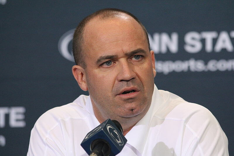 Bill O'Brien doing interview