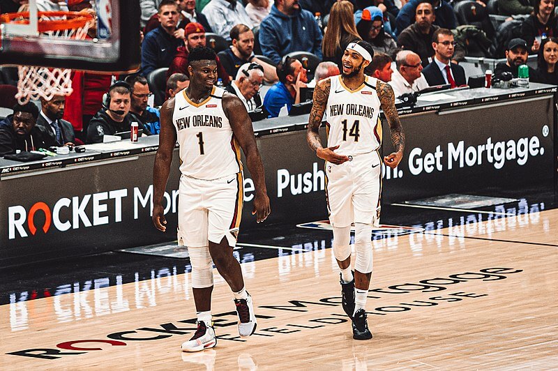 Zion Williamson and Brandon Imgram