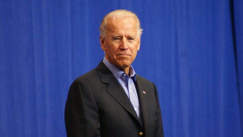 Joe Biden posing for camera