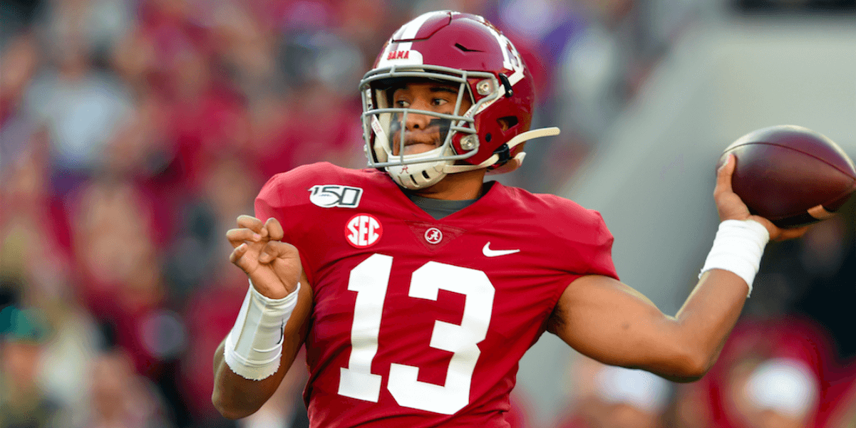 Tua Tagovailoa about to pass