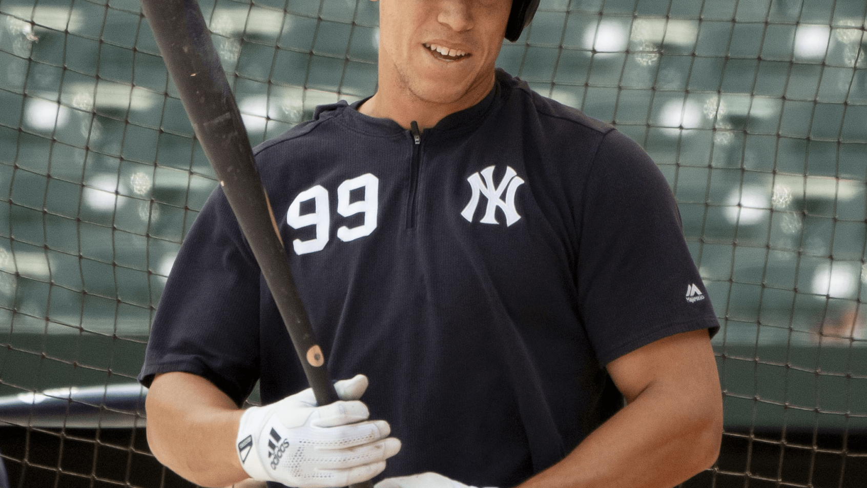 Aaron Judge taking BP