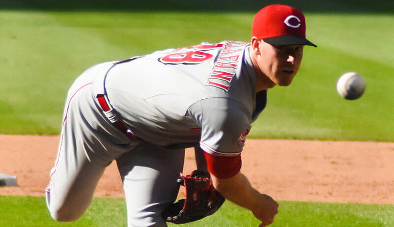 Reds pitcher Anthony DeSclafani