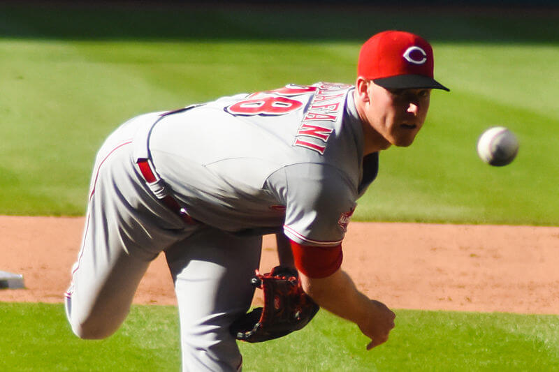 Reds pitcher Anthony DeSclafani