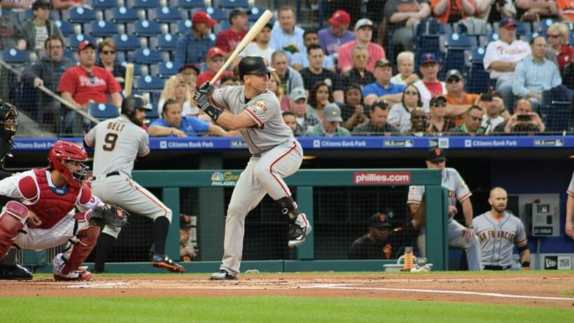 Buster Posey at the plate