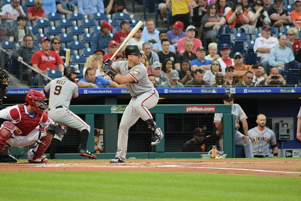 Buster Posey at the plate