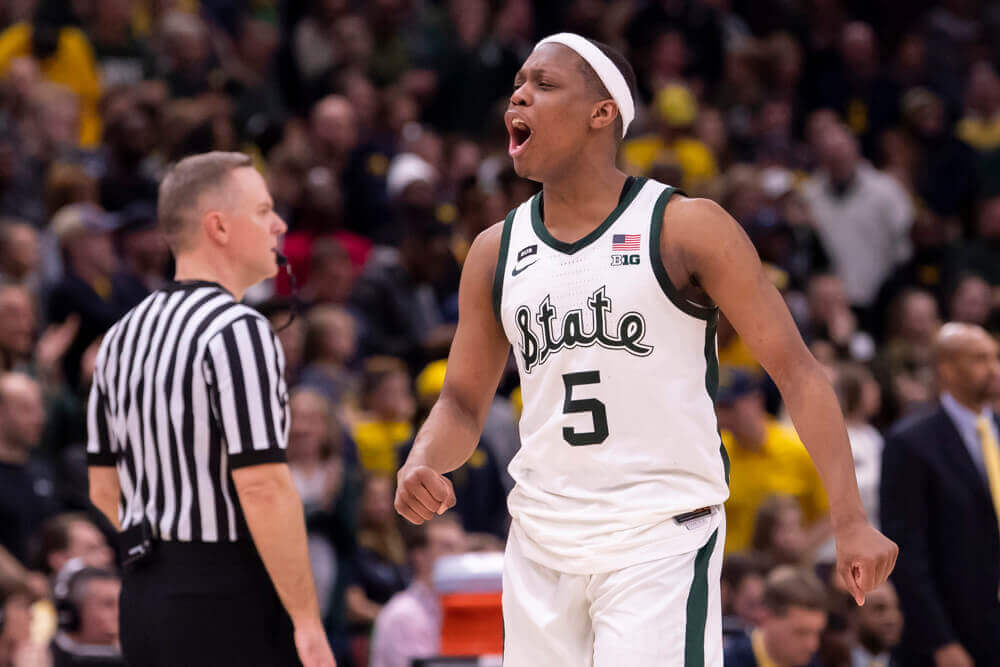 Cassius Winston reaction