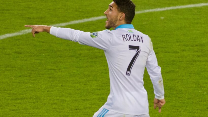 Seattle Sounders forward Cristian Roldan.