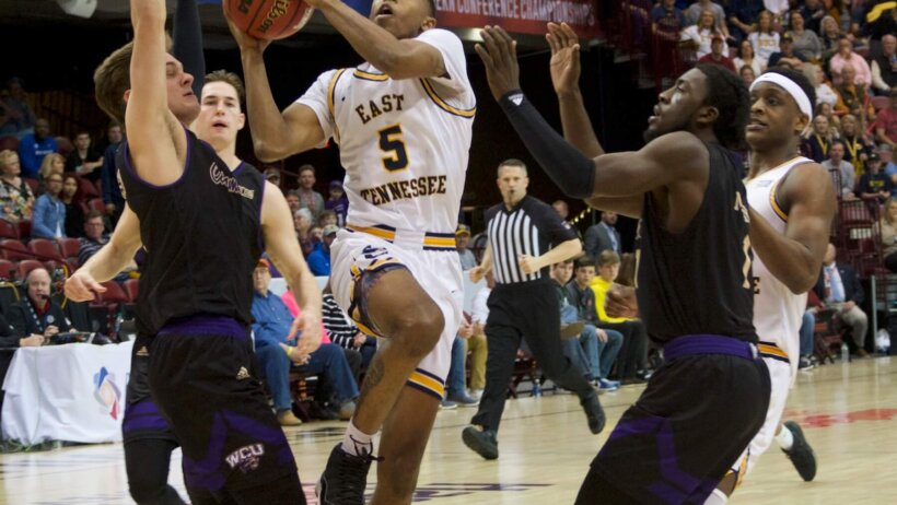 ETSU player drives