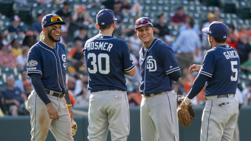 Padres meet on the mound