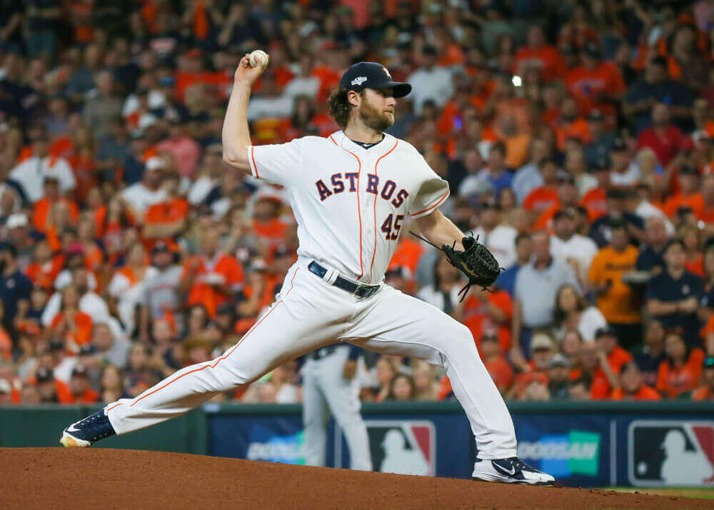Cole pitching