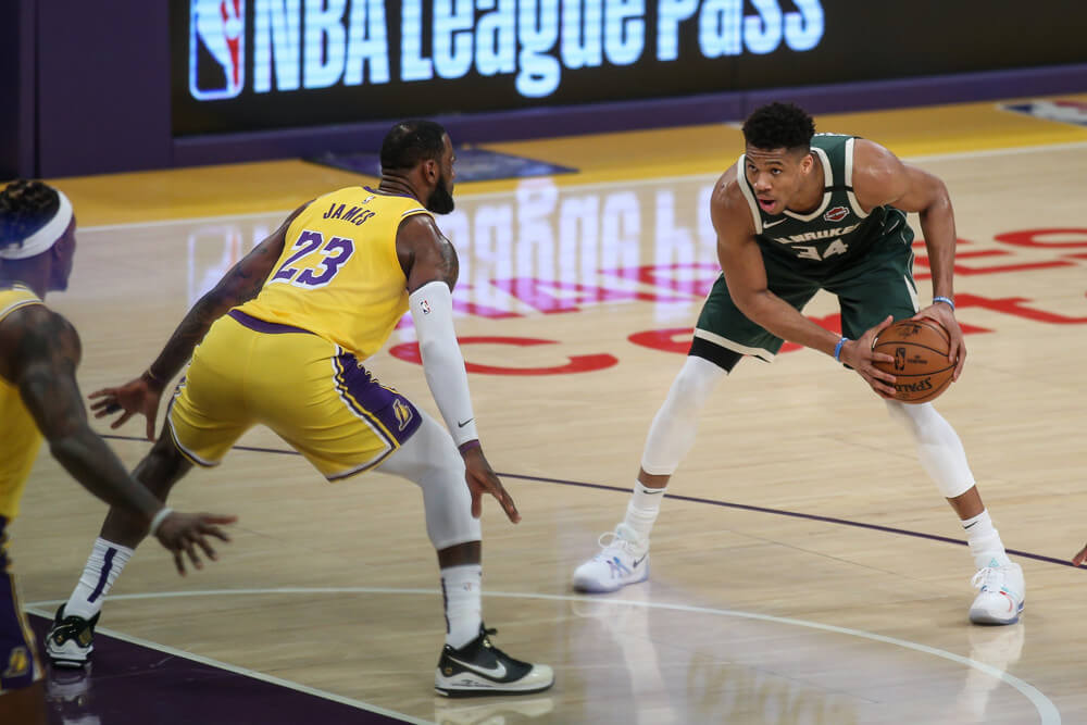 Giannis driving
