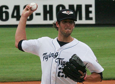 Hokkaido Fighters right-hander Drew VerHagen.