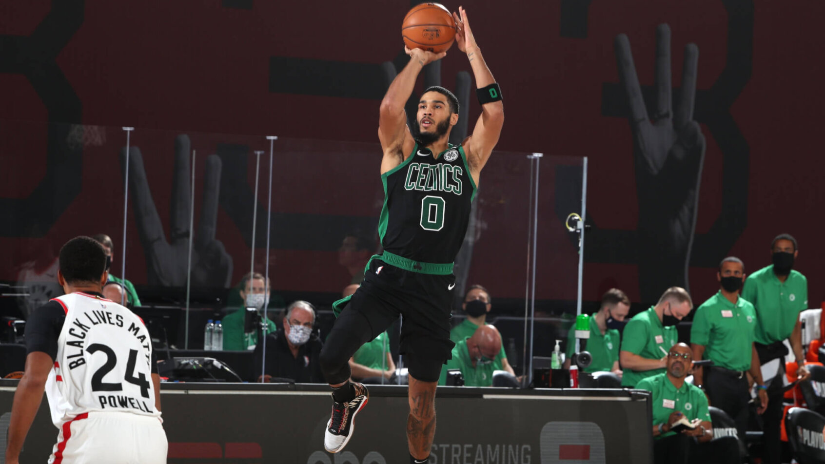 Jayson Tatum shooting