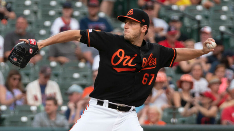 Baltimore Orioles pitcher John Means