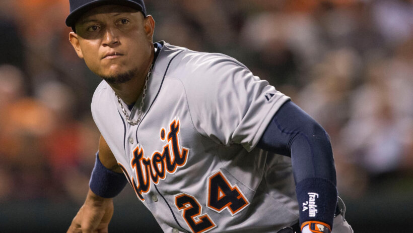 Tigers first baseman Miguel Cabrera