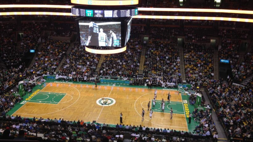 TD Garden court