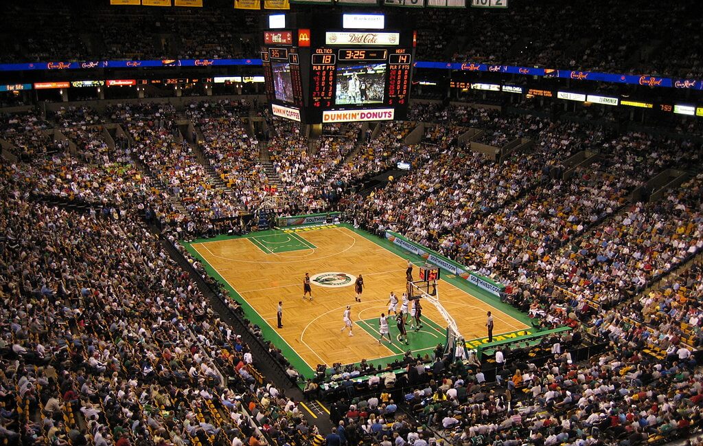NBA full stadium