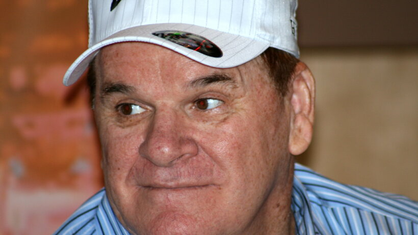 Pete Rose closeup
