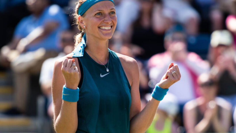 Petra Kvitova smiling