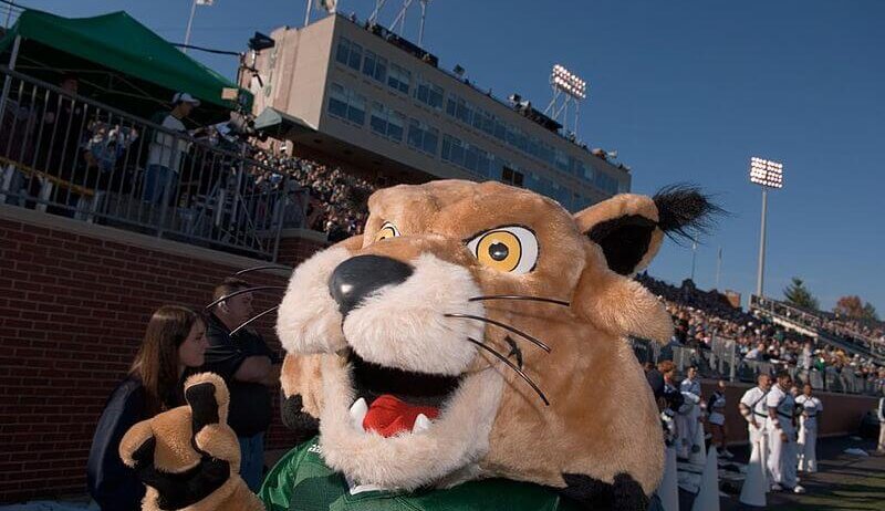 Rufus the Ohio Bobcats mascot