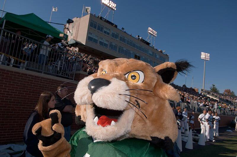 Rufus the Ohio Bobcats mascot