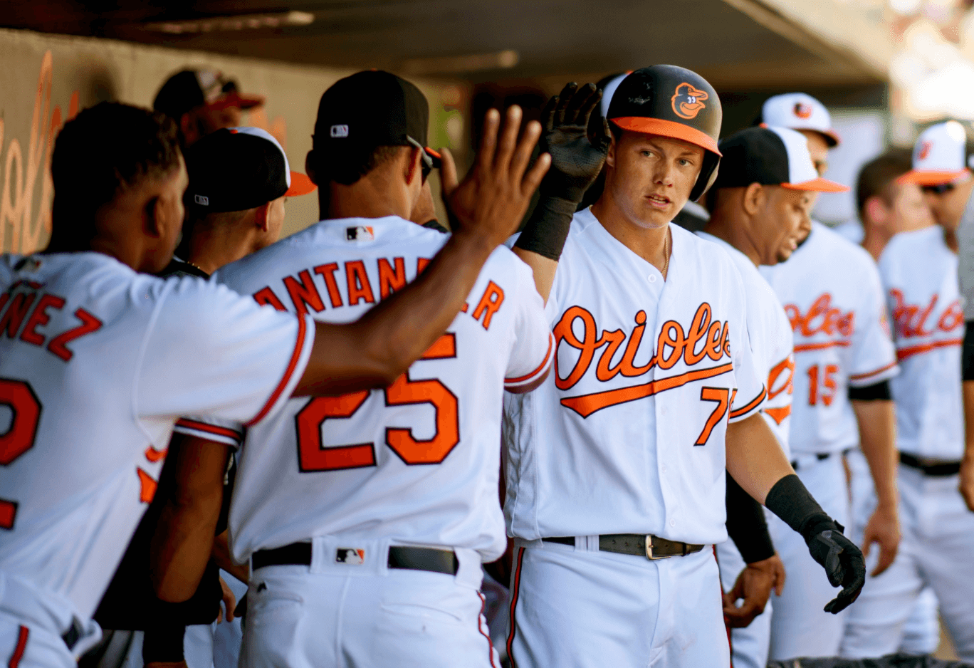 Orioles dugout