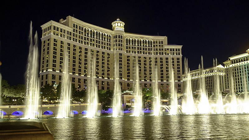 Bellagio Fountains in Las Vegas