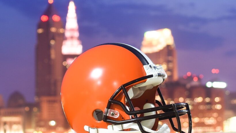 Cleveland Browns helmet