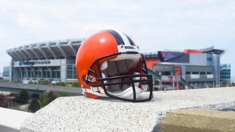 Cleveland Browns helmet