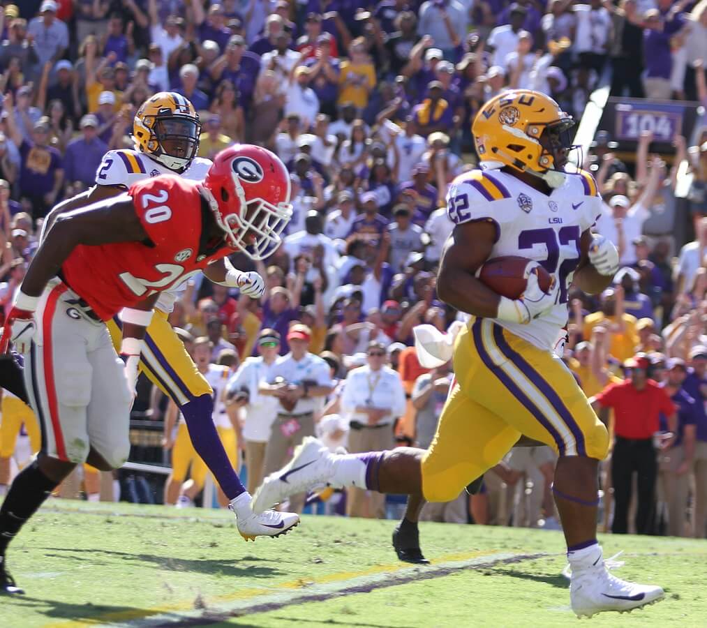 Clyde Edwards-Helaire was selected by the Kansas City Chiefs