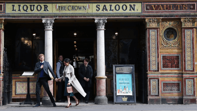 Prince Harry and Meghan Markle in Belfast