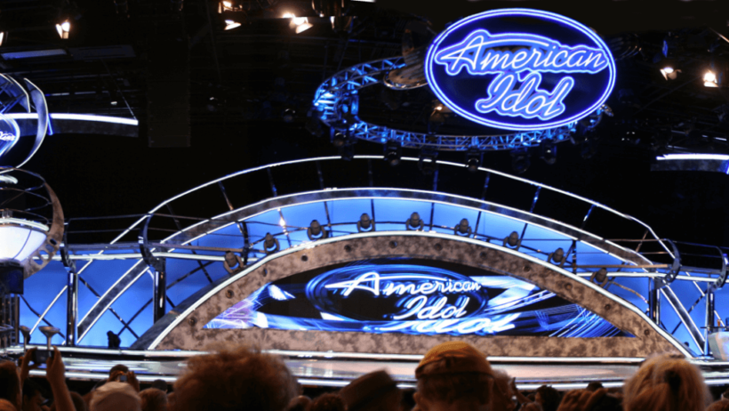 The American Idol stage