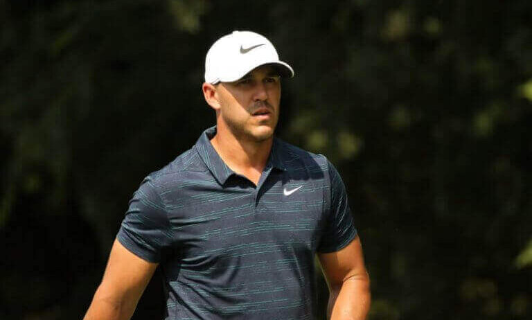 Brooks Koepka walking