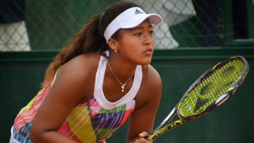 Naomi Osaka awaiting service